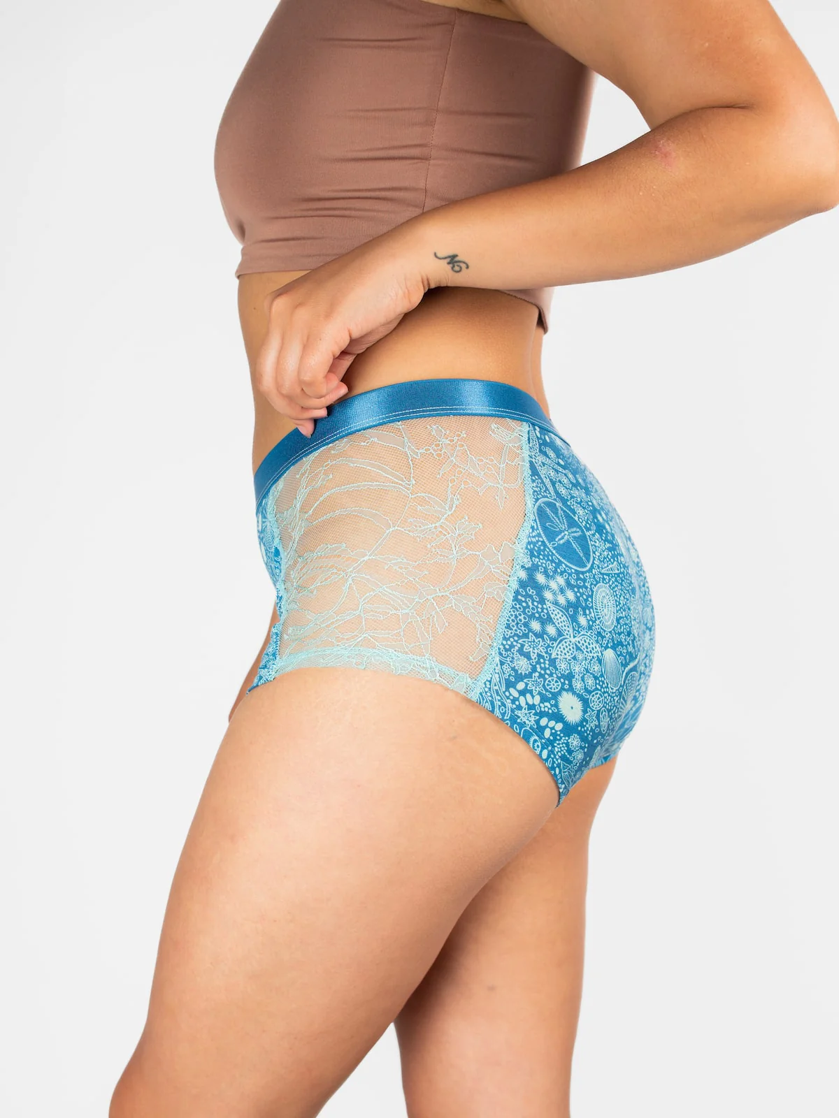 AiraModal™ Blue Bliss Boxer Boyshort - Image 4